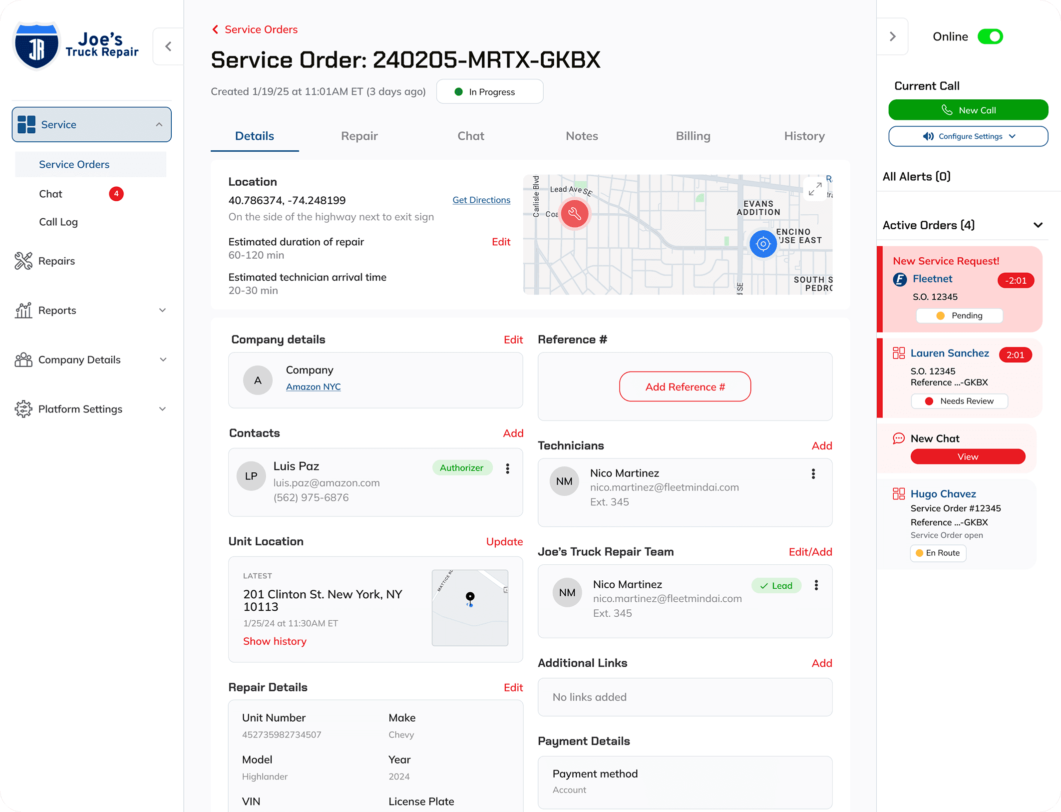 MetaFleet App Screenshot