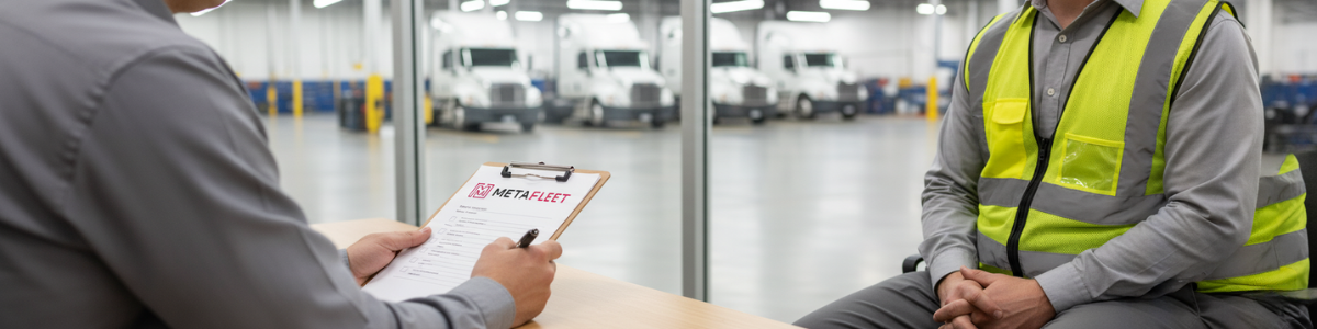 Interviewing a mobile diesel technician candidate