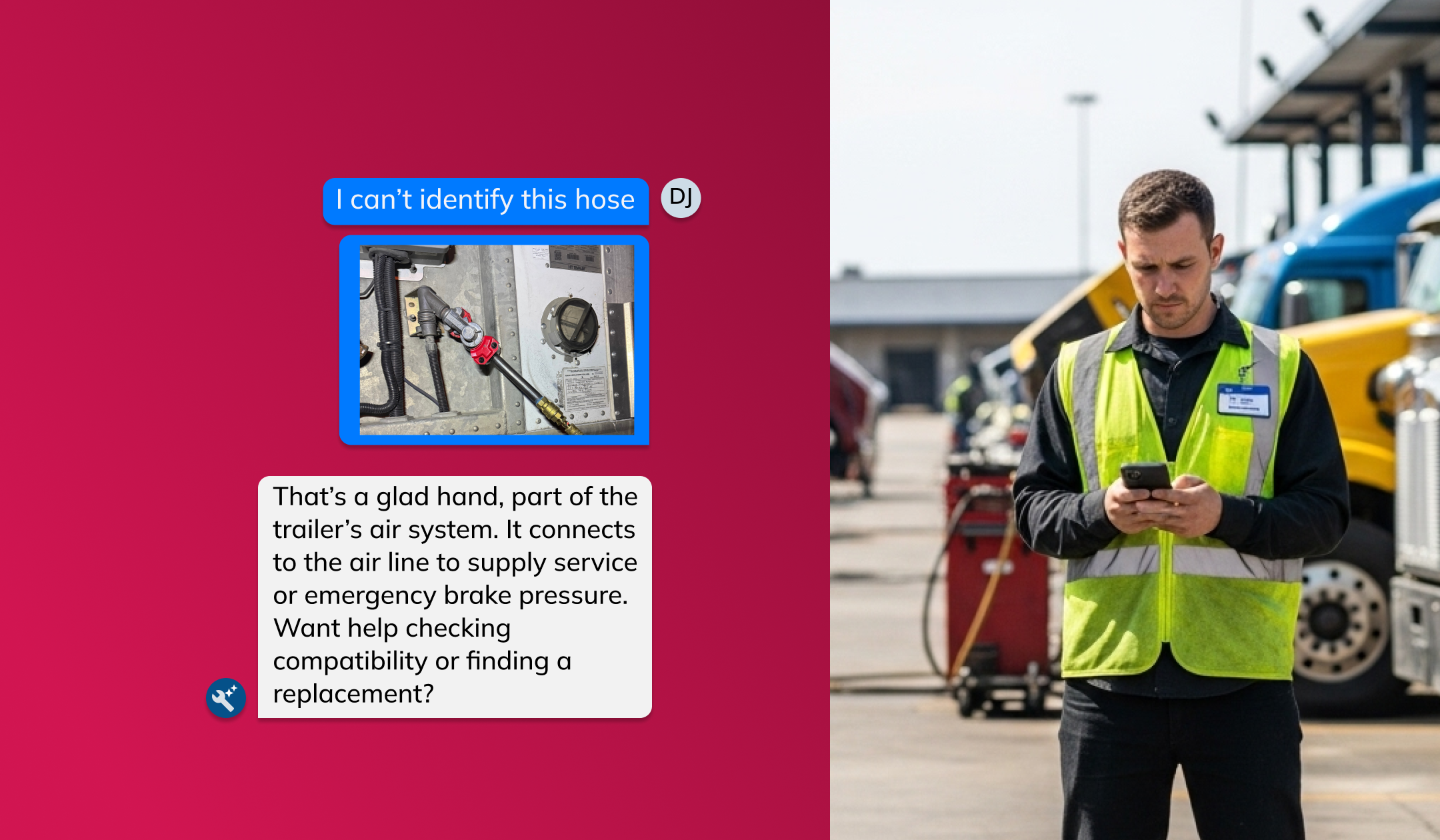AI tools built into the MetaFleet repair workflow